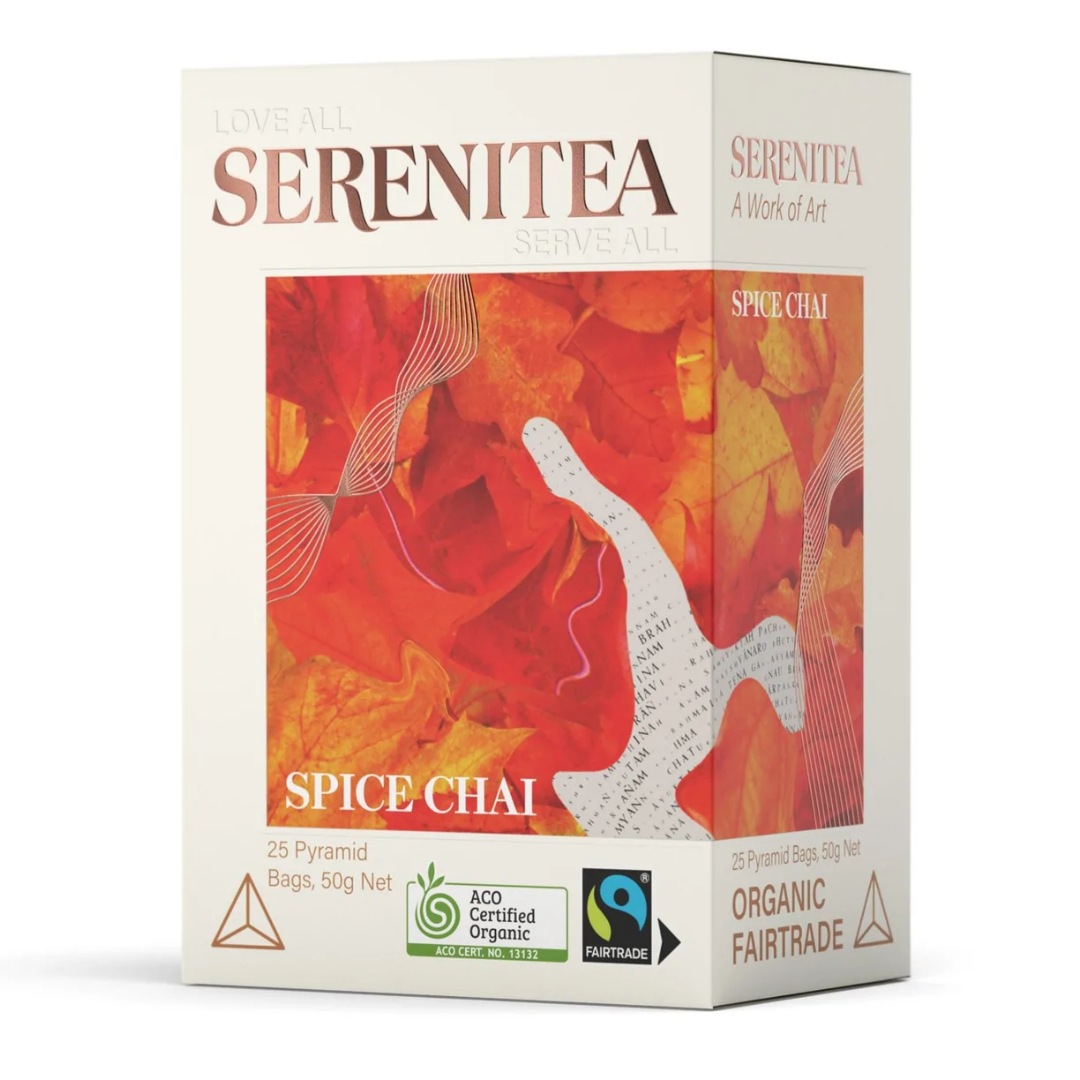 Serenitea Spice Chai 25 Pyramid Tea Bags