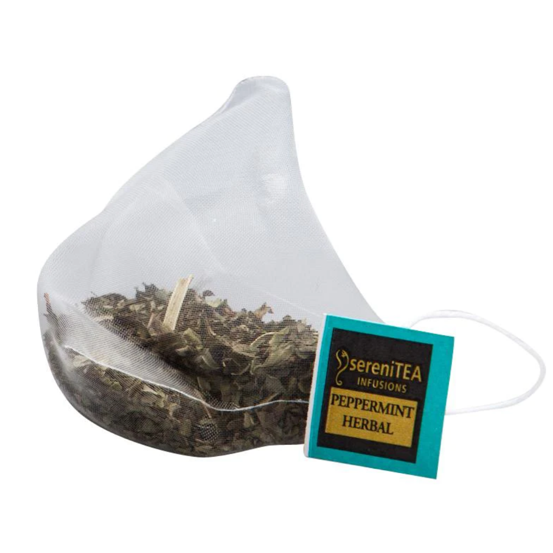 Serenitea Peppermint 25  Pyramid Tea Bags